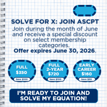 ASCPT Membership Promotion